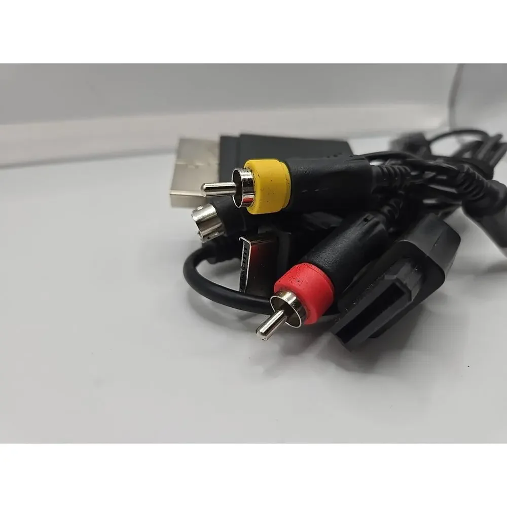 Multi Console PlayStation Nintendo Xbox AV Cord Cable